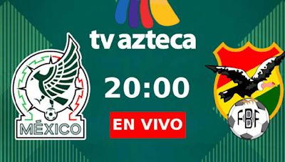 TV Azteca transmitió el partido México 1-0 Bolivia (31/05/2024)