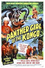 Phyllis Coates - Panther Girl of the Kongo (1955) | Movie posters ...