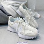 【明朝運動館】【免運】New Balance 327 NB327 米白 灰白 復古運動鞋 女款 ws327bv耐吉 愛迪達