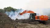 木材堆置場大火釀空汙 違反農發條例 環保局、地政處都要罰 - 新竹縣