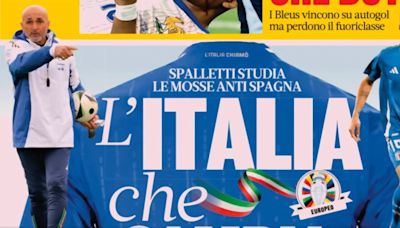 Today’s Papers: Italy change against Spain, Juve want Adeyemi