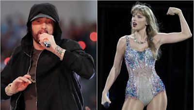 Eminem desbancou Taylor Swift do topo da parada porque os dois têm muito em comum; entenda