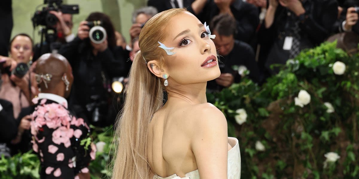 Ariana Grande Looks Heavenly in a Princess-Worthy Corset Dress at the 2024 Met Gala