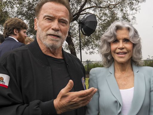 Del curioso encuentro de Jane Fonda y Arnold Schwarzenegger y el “trofeo” de Robert De Niro a la reivindicación de un actor repudiado