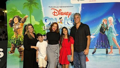 Famosos levam filhos à estreia da temporada carioca do Disney On Ice; fotos e vídeos