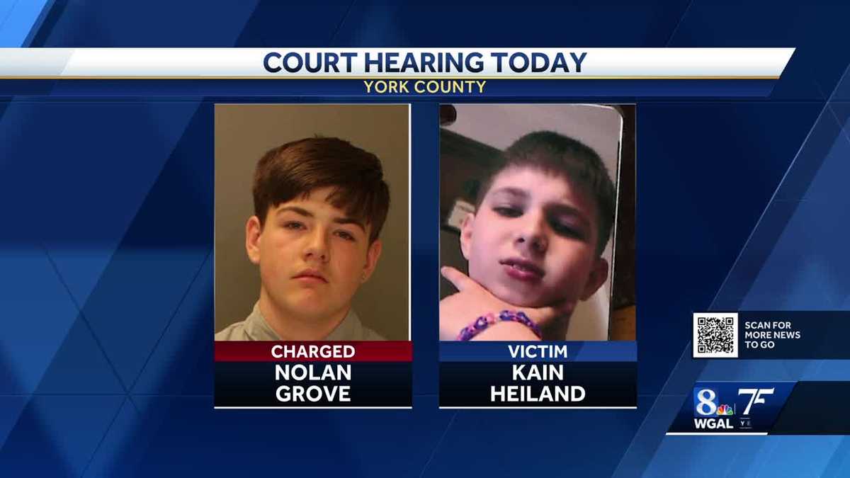 Teen accused of killing 12-year-old boy heads to court to see if he will be charged as adult