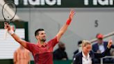 Novak Djokovic tops Francisco Cerundolo at the French Open for a record 370th Grand Slam match win