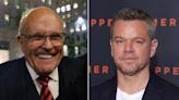 Rudy Giuliani Calls Matt Damon Anti-Gay Slur, Makes Antisemitic Sex Joke in Recorded Conversations