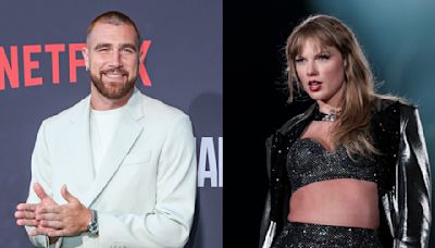 NHL Team Shares Video of Travis Kelce Attending Match With Cheeky Taylor Swift Mention