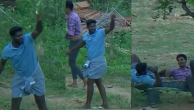 Hilarious! Batters Hit Six Outside Stadium In TNPL; Local Man Refuses To Give It Back; Takes Ball Home - Watch