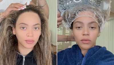 Beyoncé Shows Off Her Wash Day Routine and Gives Glimpse at Her Natural Hair