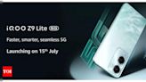 iQoo Z9 Lite 5G smartphone to launch in India on July 15: Here’s what the smartphone may offer - Times of India