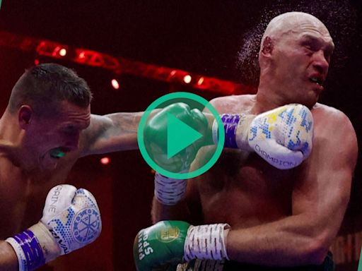 Boxe : Oleksandr Usyk entre dans la légende en battant Tyson Fury, qui a la défaite très amère