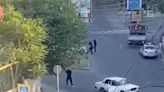 Gunmen attack synagogue, church in Russia's North Caucasus; Orthodox priest, at least 15 police killed