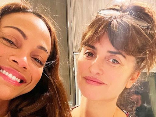 Zoe Saldaña Wishes 'Genuine' Penélope Cruz a Happy Birthday: 'Hope You Were Celebrated'