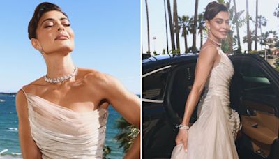 Juliana Paes aposta em vestido princesa de um ombro só em Cannes e famosas reagem: 'Perfeita'