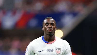 Tim Weah handed two game suspension at Copa América