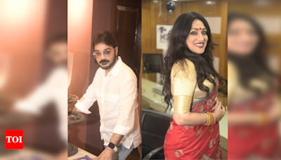 Prosenjit and Rituparna's 50th film premieres at Nandan - Times of India