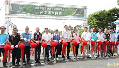 桃園龍潭區德湖街新道路通車 往返龍潭科學園區更省時