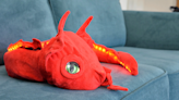 The robotic pet dragon helping with loneliness