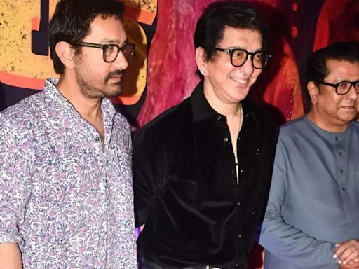 ‘Yek Number’ trailer launch: Aamir Khan, Raj Thackeray, Rajkumar Hirani and Sajid Nadiadwala grace the event | - Times of India