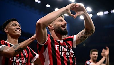 Giroud and Pioli bid farewell to Milan, Juve end season with Monza win