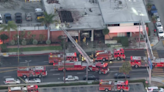 Huntington Park fire station damaged during massive fire