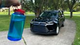 2024 Toyota Grand Highlander Cupholder Mega Test: Will the Nalgene bottle fit?