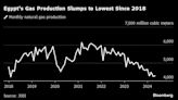 Egypt’s Gas Output Near Six-Year Low as It Shifts to Importer