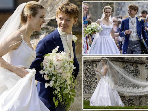 Inside Talulah Riley and ‘Love Actually’ star Thomas Brodie-Sangster’s wedding: photos