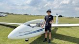 Witham boy, 16, completes first solo flight in glider... just after finishing GCSEs