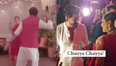 After Alia Bhatt and Ranbir Kapoor, Sonakshi Sinha and Zaheer Iqbal dance to Chaiyya Chaiyya on their wedding night