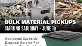 Bulk material pickups starting for Natchez residents on Saturday, June 1st