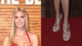 Ivanka Trump Wears Christian Louboutin’s Rosalie Strappy Sandals at Carbone Beach Dinner Red Carpet