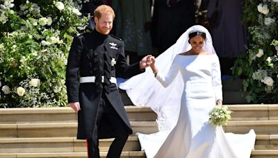 Eyewatering price of Meghan's wedding dress which dwarfs cost of Kate's