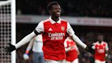 Nketiah in the room goes viral (again) as Eddie inspires Arsenal past Man United | Goal.com English Bahrain
