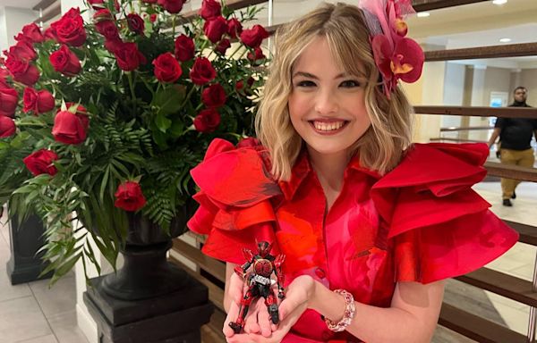 Anna Nicole Smith's Daughter Dannielynn Wears Superhero-Inspired Gown for the Kentucky Derby