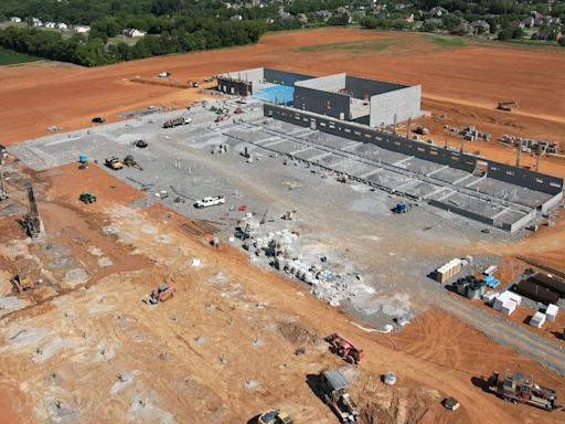 New elementary school under construction to relieve overcrowding in Rutherford County