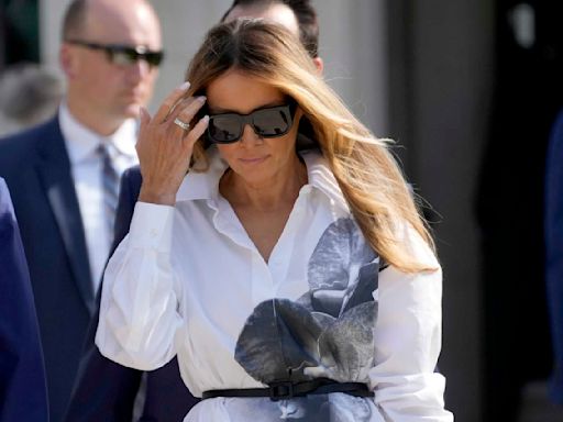 Former first lady Melania Trump stays out of the public eye as Donald Trump runs for president