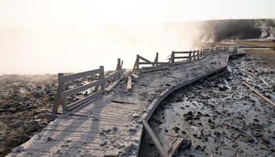 Yellowstone Geyser Explosion Threw Out Rocks Weighing More Than A Person