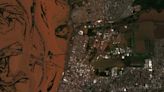 Las impactantes imágenes satelitales del antes y después de las inundaciones en el sur de Brasil