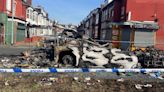Vehicles set alight and police car overturned amid disorder in Leeds suburb