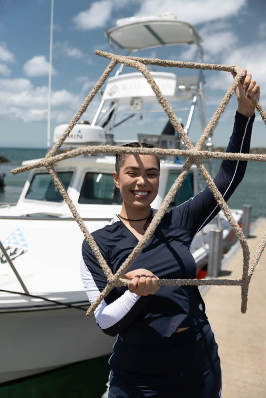 'Moana' Star Auli'i Cravalho and Sheba Cat Food on Mission To Save Coral Reefs of Hawaii