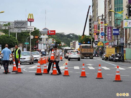 花蓮「藍天麗池飯店」列紅單將拆除 預警性封閉周邊路段