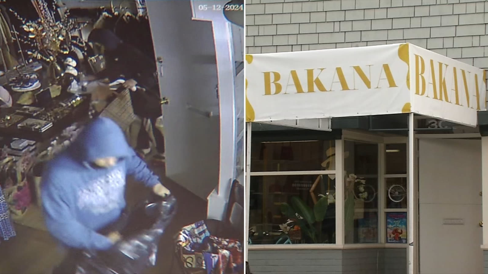 VIDEO: Thieves steal about $36K in merchandise from small SF clothing shop