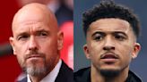 Erik ten Hag discusses Jadon Sancho's Man Utd future after fresh talks