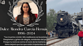 Hidalgo: Ella era Dulce, la mujer que murió al ser golpeada por una locomotora en Hidalgo