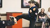 Hapkido students show off their talents