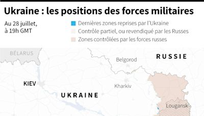 Ukraine: Zelensky sur le front, Moscou dit progresser à l'Est