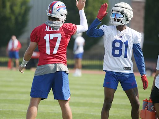 Joe Brady using Bills camp as a lab to put the pieces of his offense together